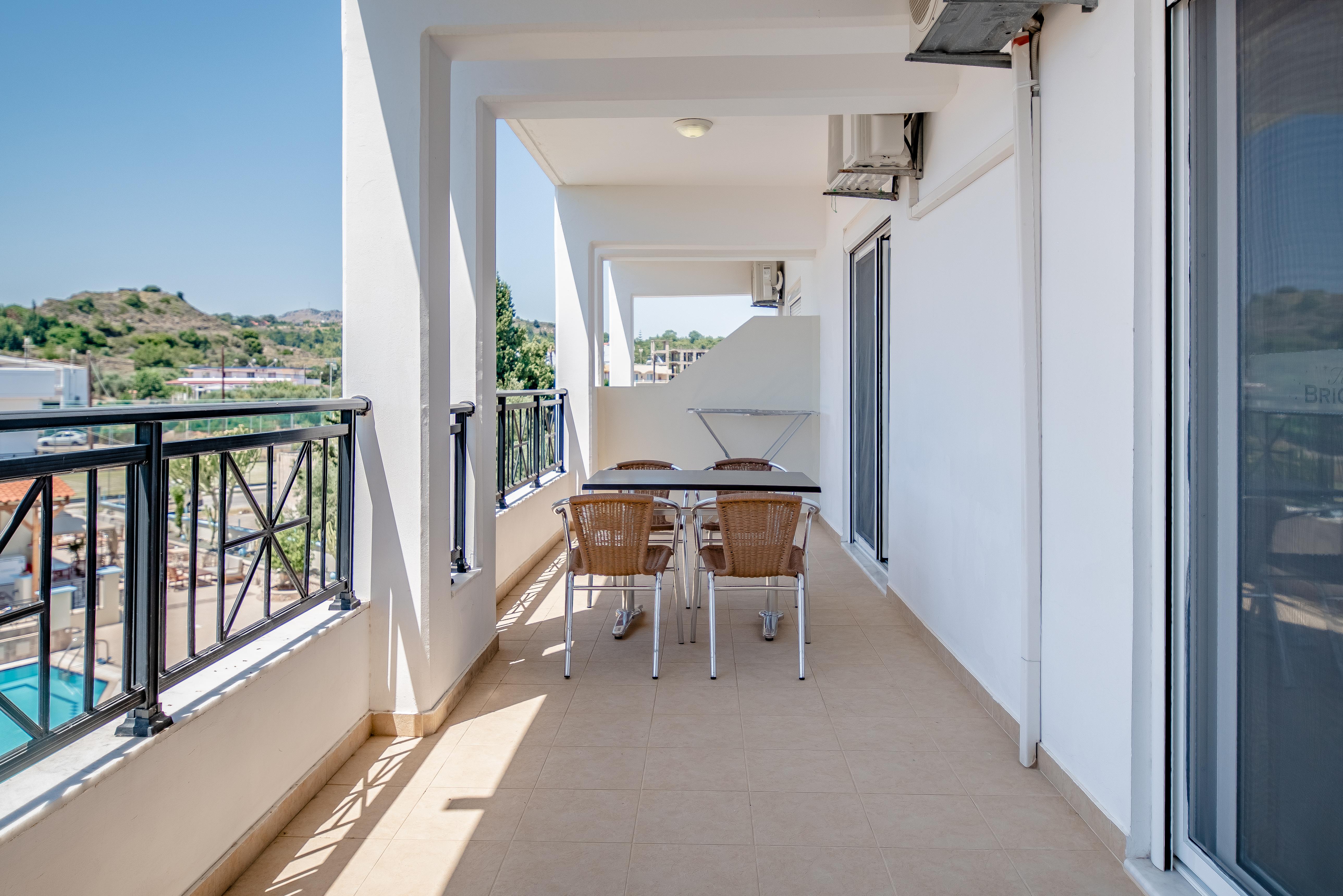 Bright Star Aparthotel Faliraki Exterior foto