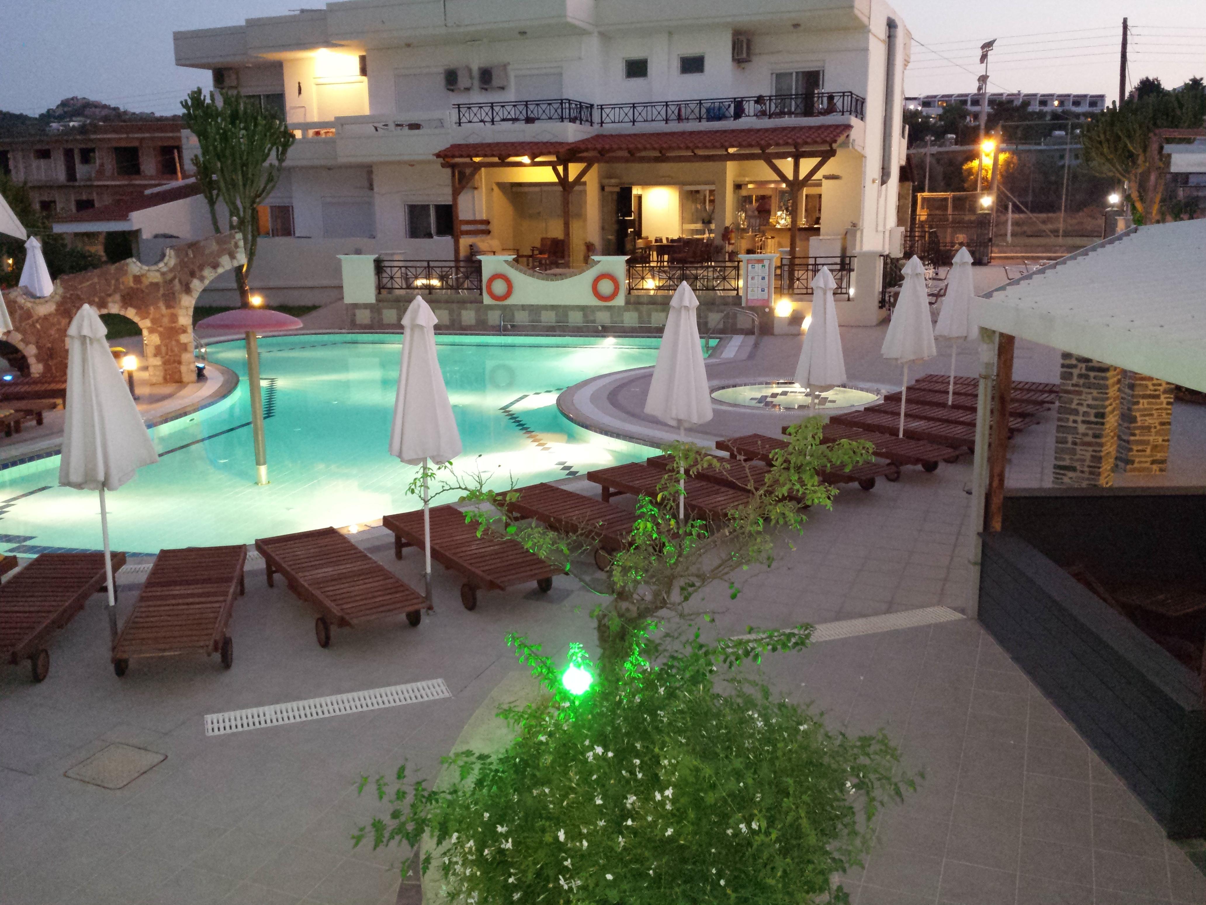 Bright Star Aparthotel Faliraki Exterior foto