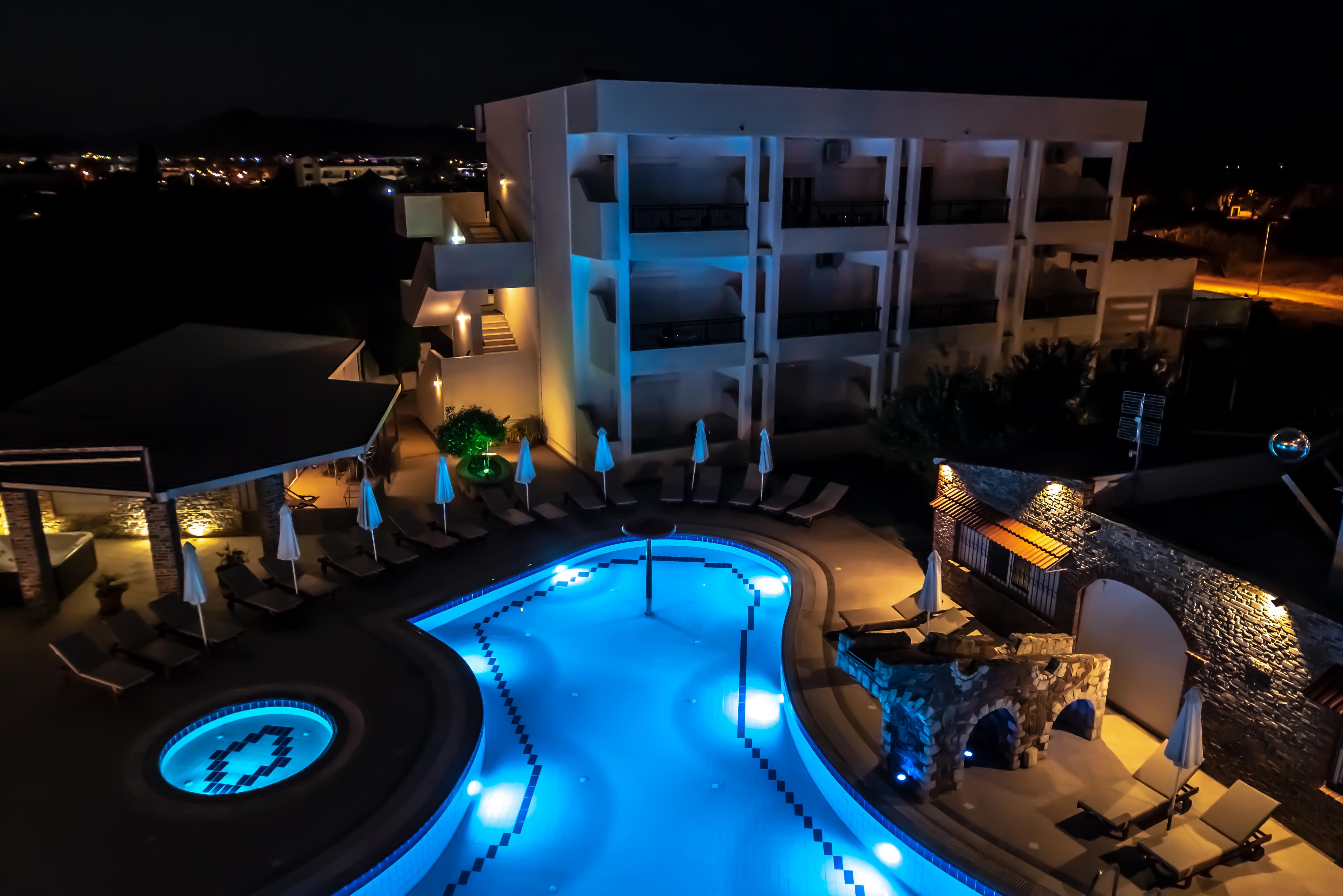 Bright Star Aparthotel Faliraki Exterior foto
